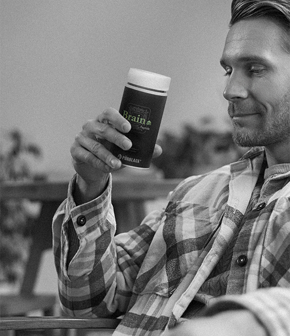 Brain AM Nootropic Peptide Capsules, 60 Count (30 Servings)