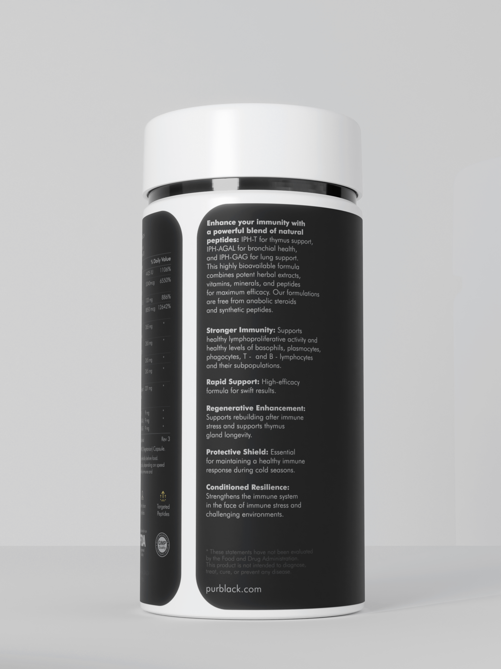 Immune+ Peptide Capsules, 60 Count (30 Servings)