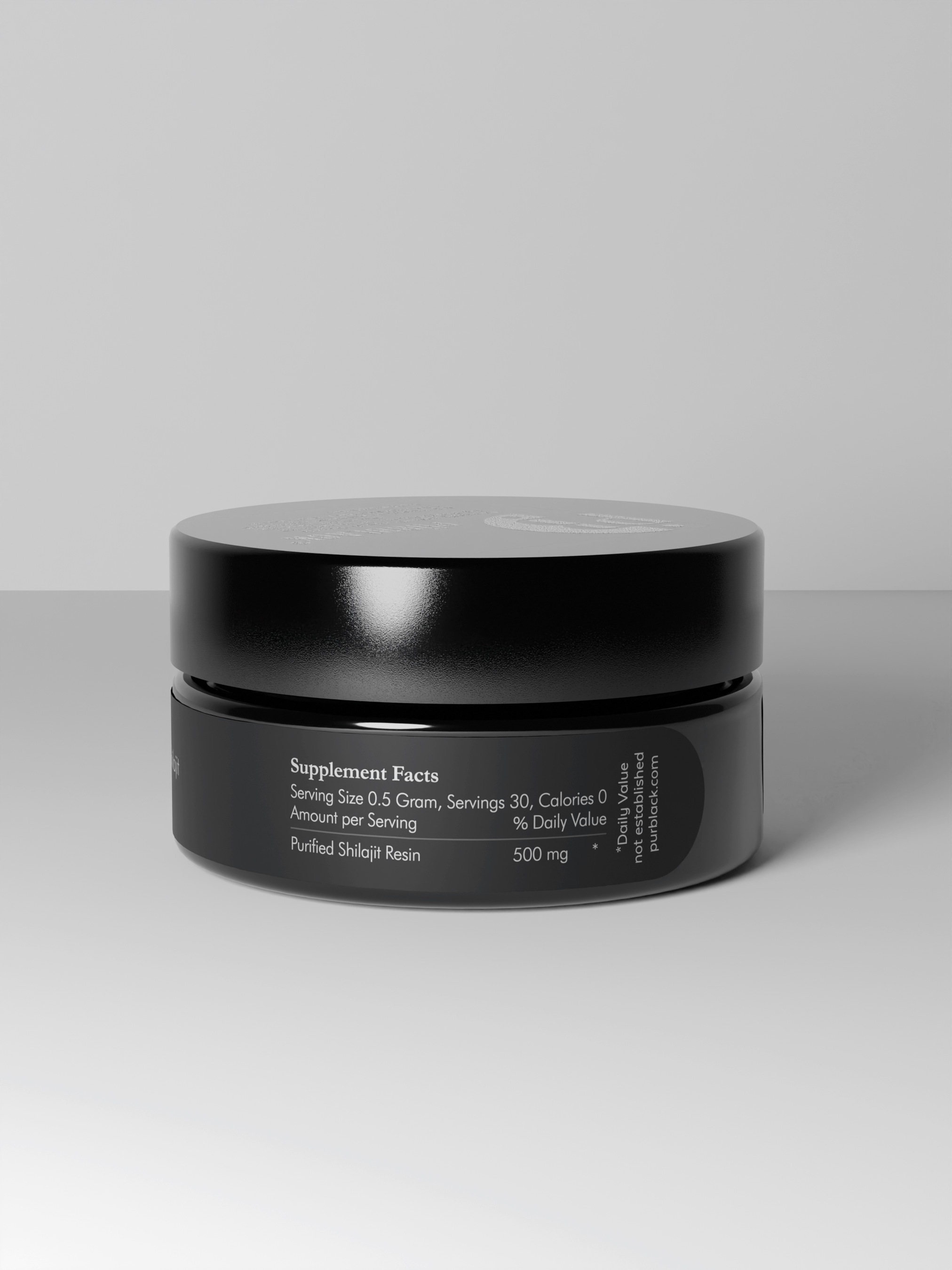 Pürblack® Research Grade Shilajit Resin, 15 grams