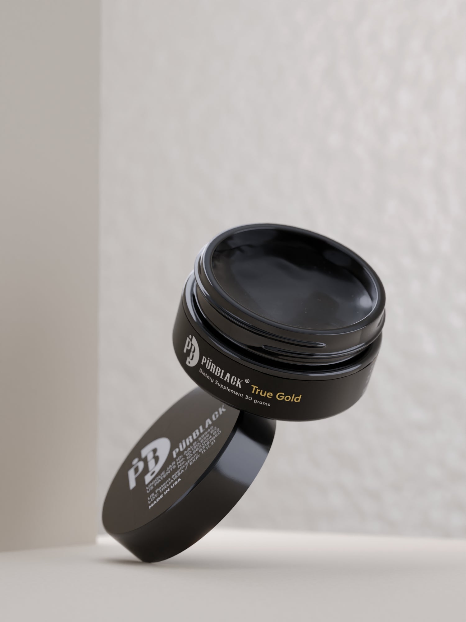 Pürblack® Shilajit Resin with True Gold 555 PPM, 30 Grams