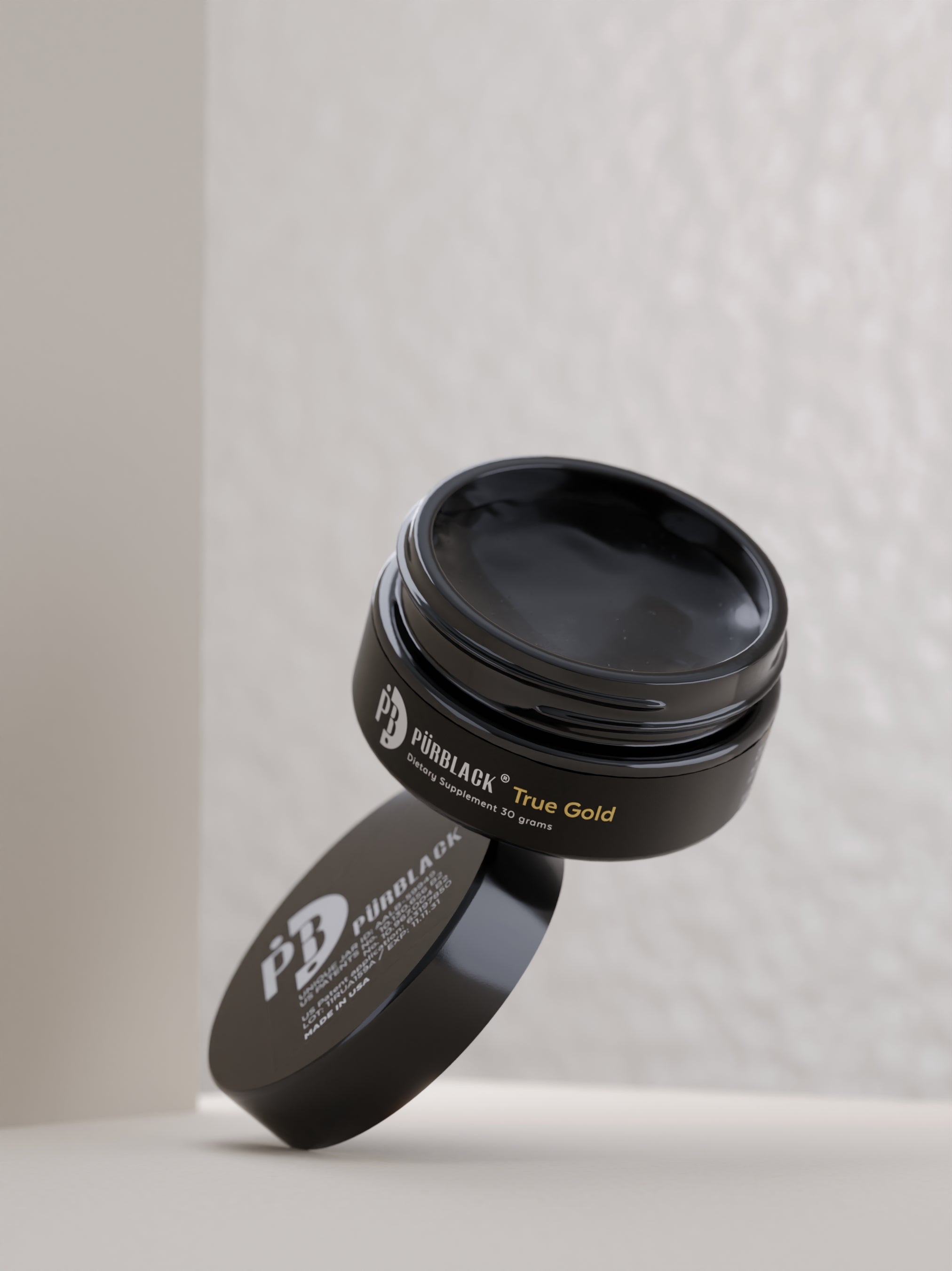 Pürblack 30 grams Shilajit Live Resin with True Gold 555 PPM