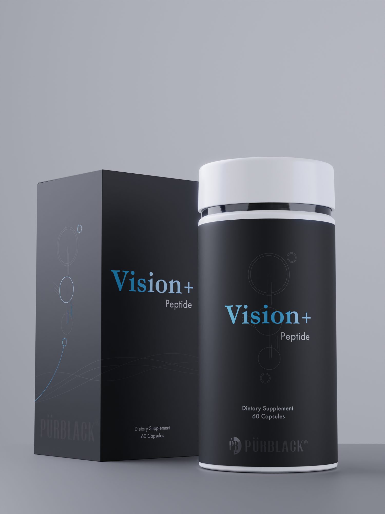 Vision+ Peptide Capsules, 60 Count (30 Servings)