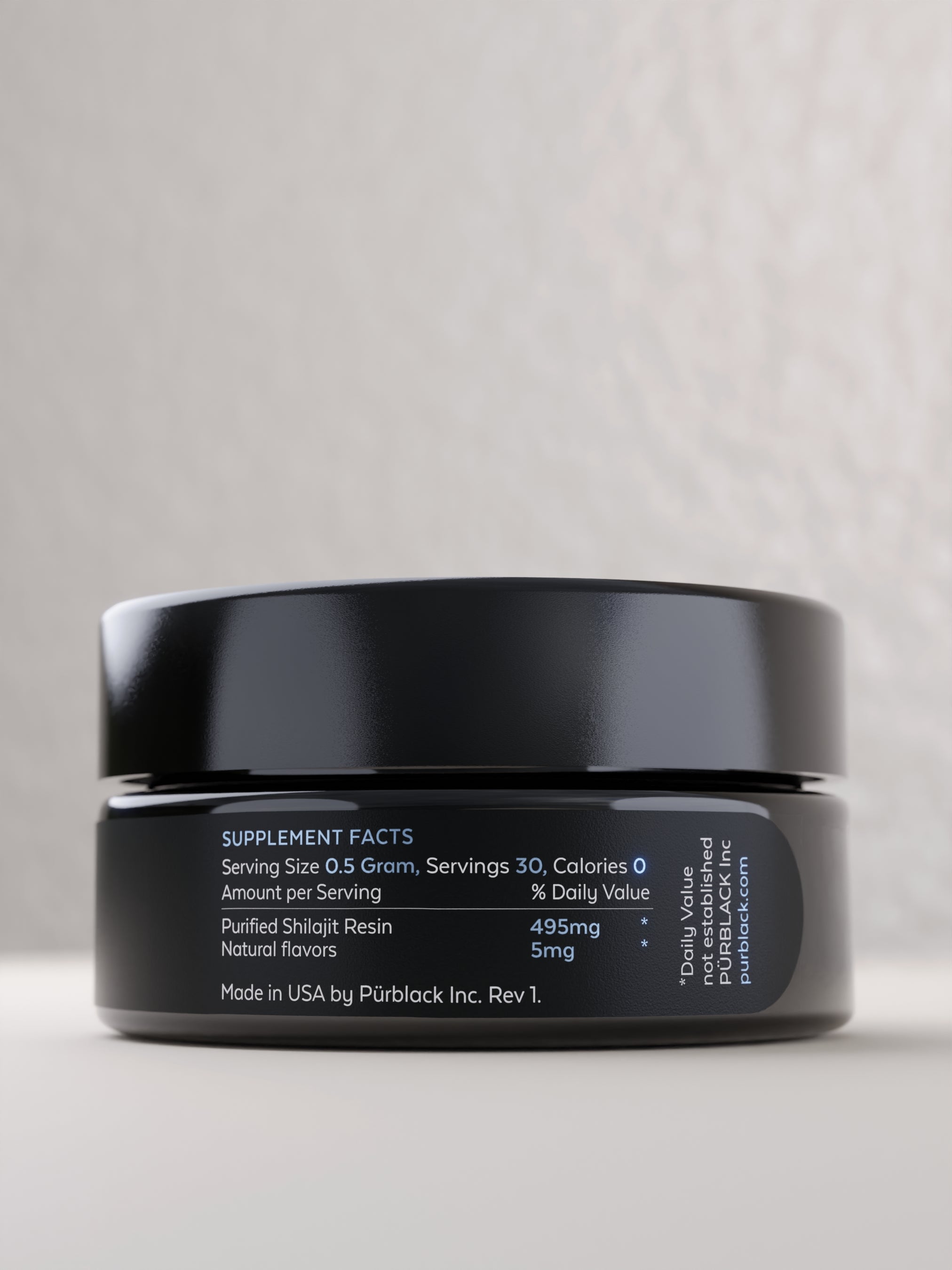 Pürblack® White Rabbit® Serene Shilajit Resin, 15 Grams