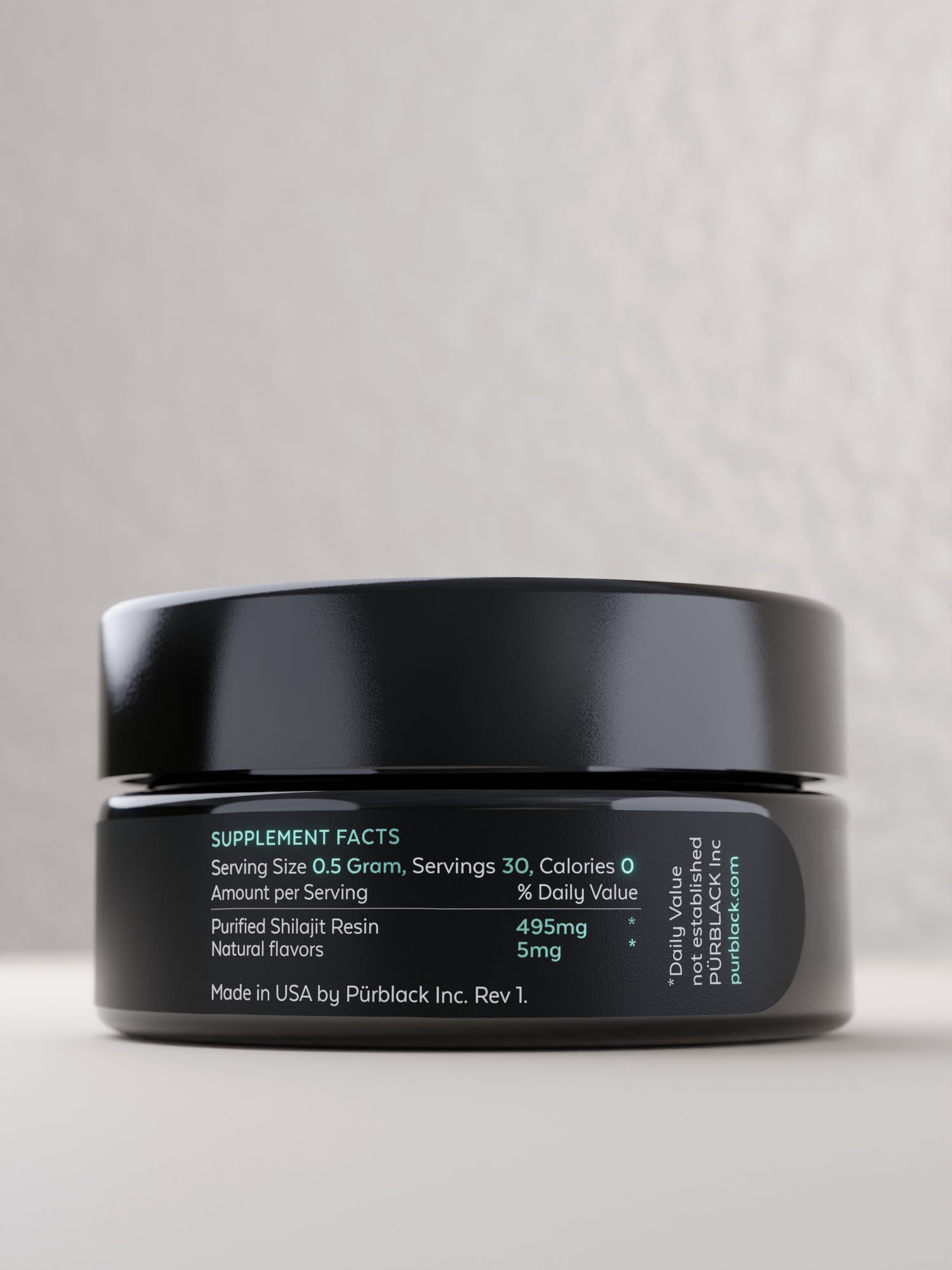 Pürblack® White Rabbit® Slim Shilajit Resin, 15 Grams