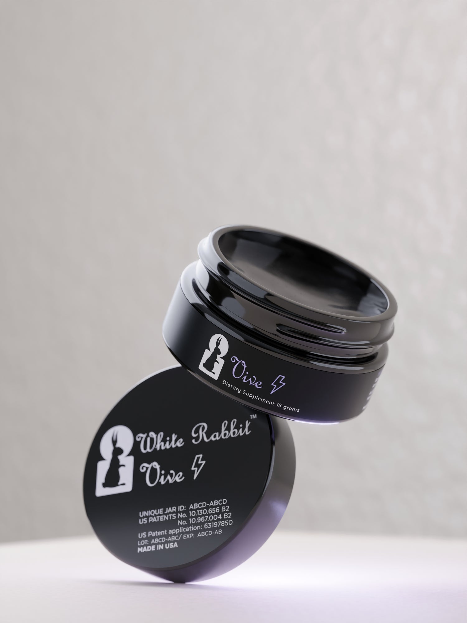 Pürblack® White Rabbit® Vive Shilajit Resin, 15 Grams