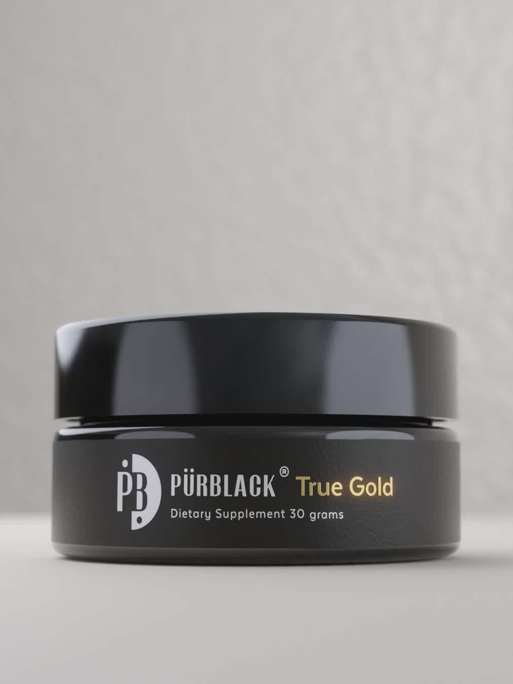 Pürblack® Shilajit Resin with True Gold 555 PPM, 30 Grams