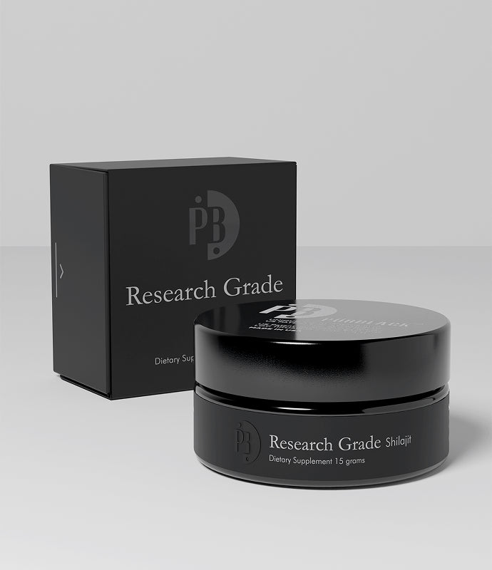 Pürblack® Research Grade Shilajit Resin, 15 grams