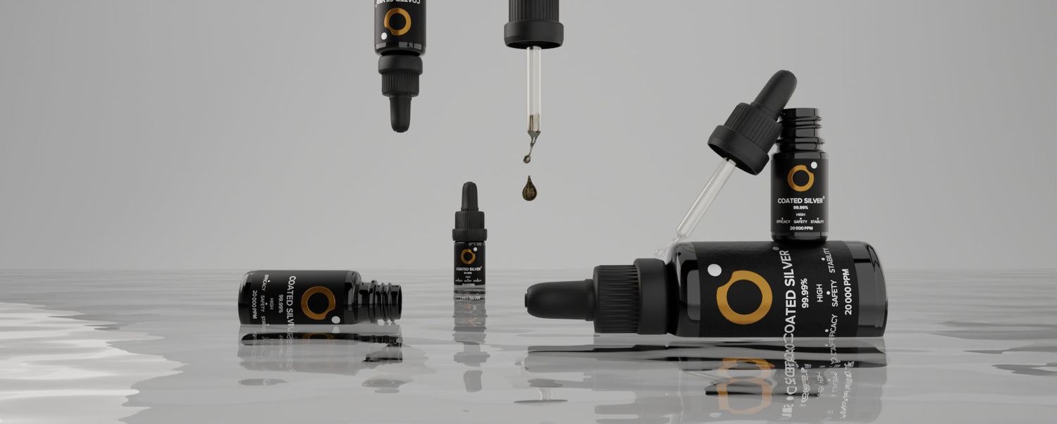 Colloidal Silver by Coated Silver