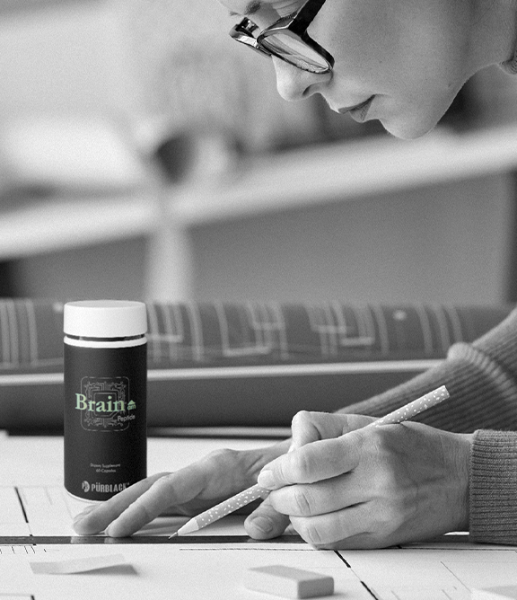 Brain AM Nootropic Peptide Capsules, 60 Count (30 Servings)