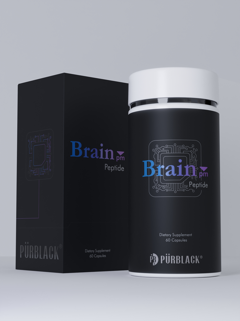 Pürblack Brain PM Nootropic Peptide (60 capsules)