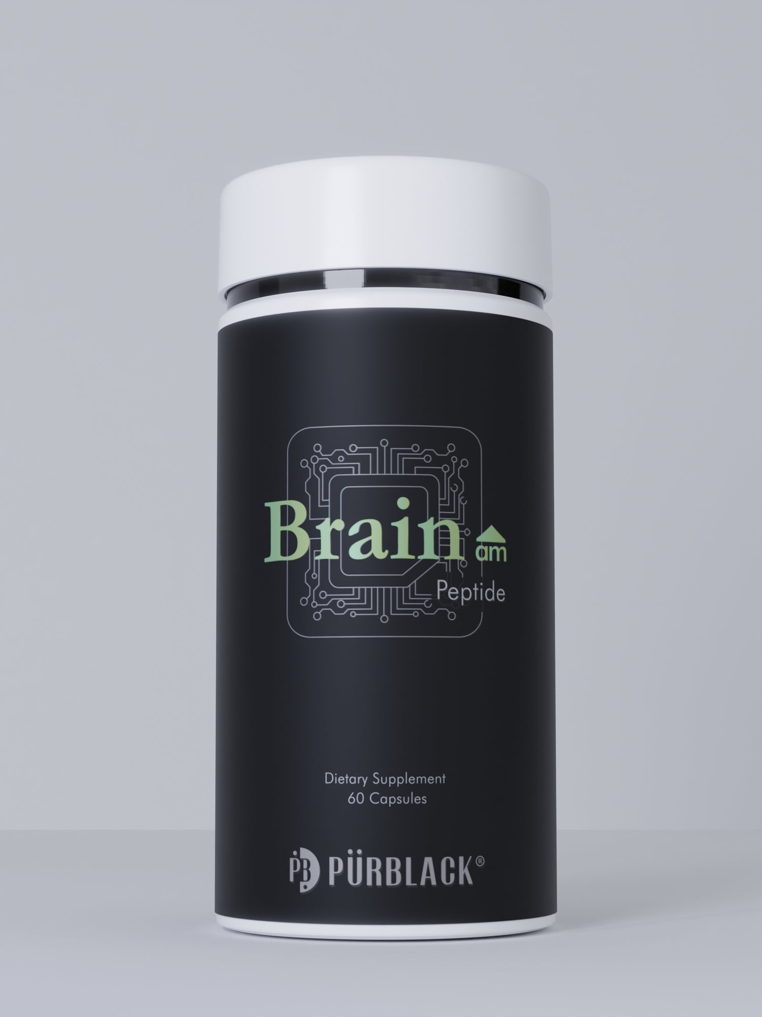 Brain AM Nootropic Peptide Capsules, 60 Count (30 Servings)
