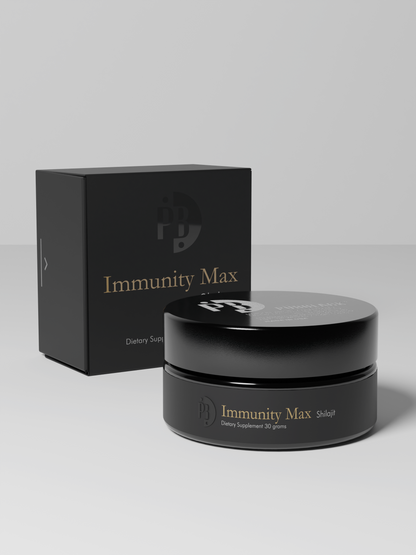 Pürblack® Immunity Max Shilajit Resin with Coated Silver®, 30 Grams