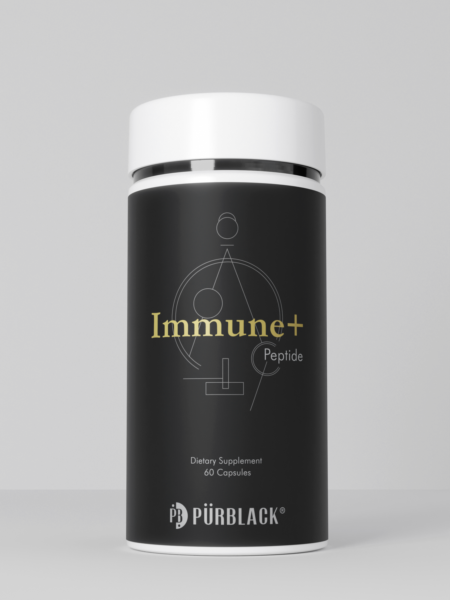 Immune+ Peptide Capsules, 60 Count (30 Servings)