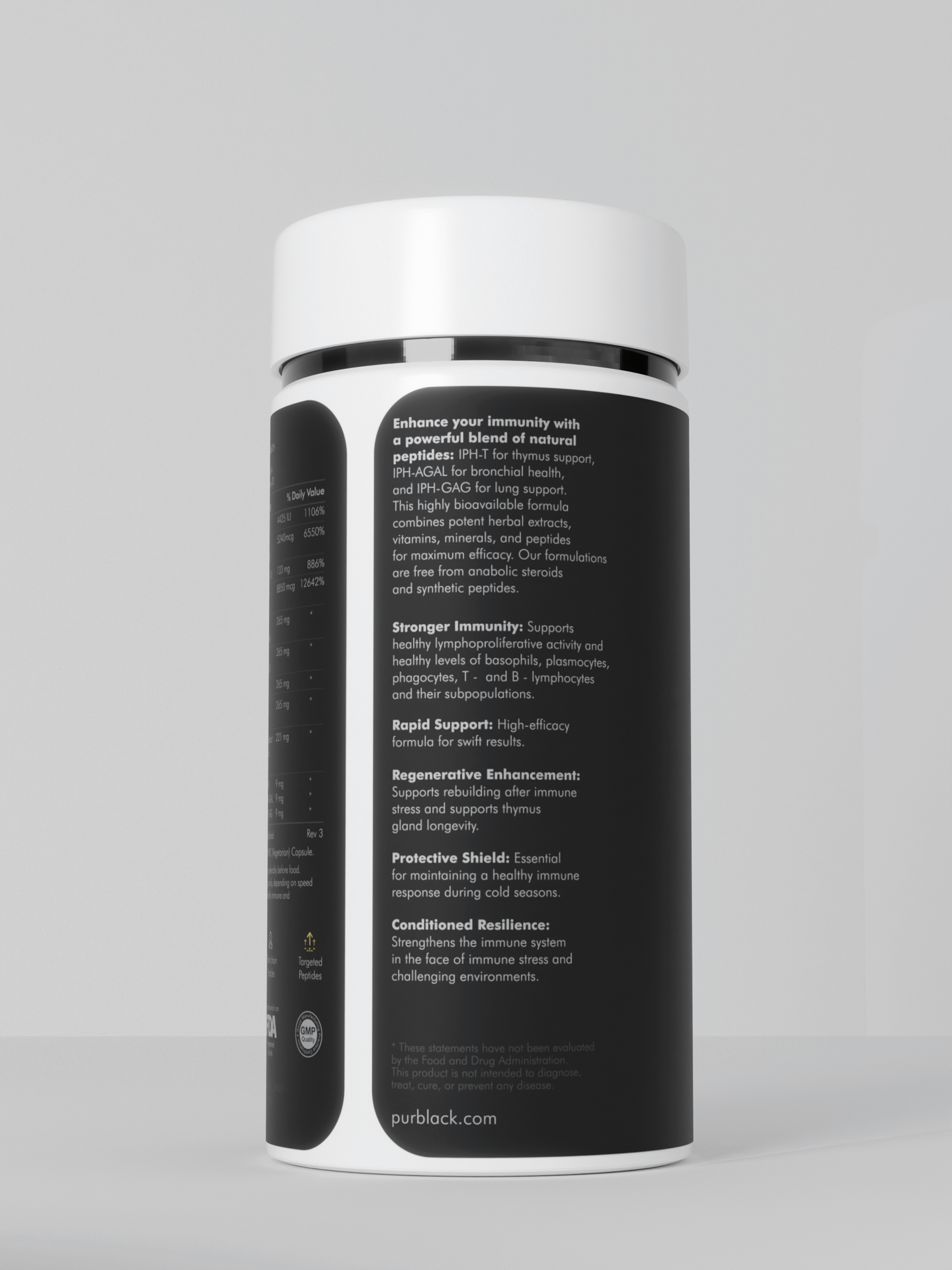 Immune+ Peptide Capsules, 60 Count (30 Servings)