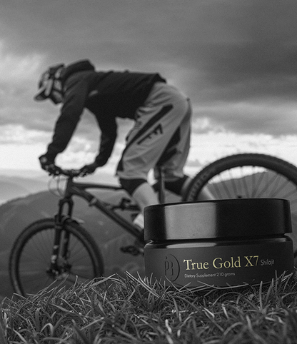 Pürblack® Shilajit Resin X7 with True Gold 555 PPM, 210 Grams