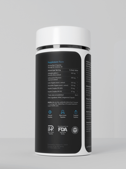 Vision+ Peptide Capsules, 60 Count (30 Servings)