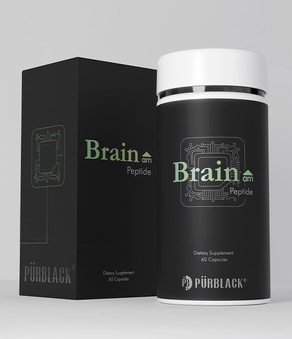 Brain AM Nootropic Peptide Capsules, 60 Count (30 Servings)