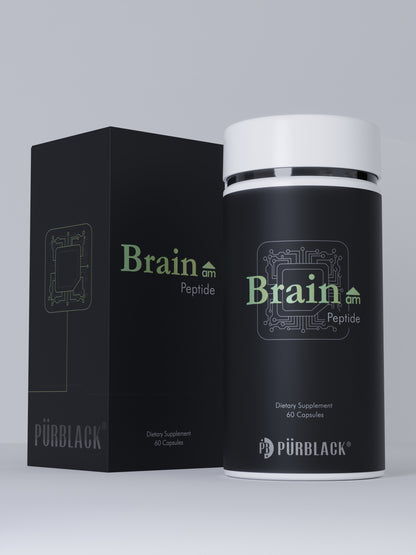 Brain AM Nootropic Peptide Capsules, 60 Count (30 Servings)