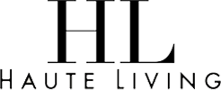 Logo of Haute Living with 'HL' in black on a white background