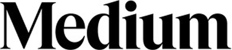 Black 'Medium' logo on a white background