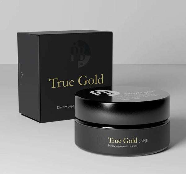 Pürblack® Shilajit Resin with True Gold 555 PPM, 15 Grams