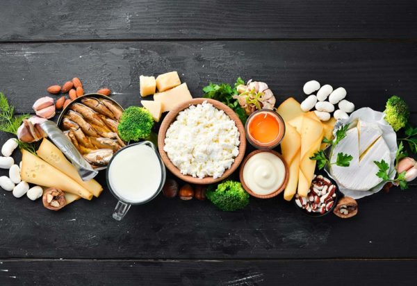 nine foods for strong & healthy bones